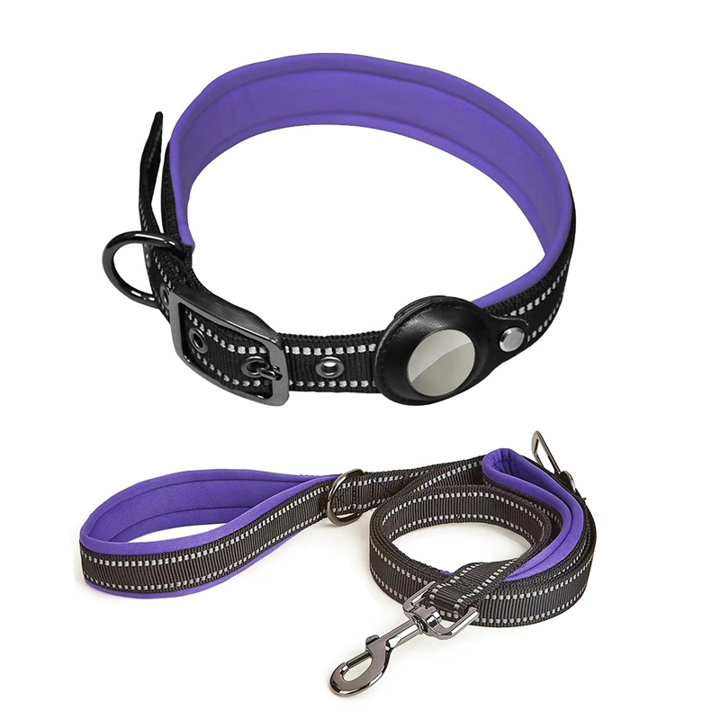 Hot Selling Reflective Air Tag Dog Collar Adjustable Air Tag Accessories