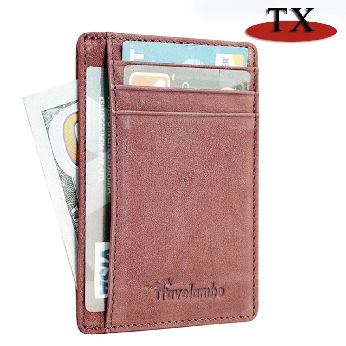 2022 New Style RFID Leather Card Holder for Promotion Gift
