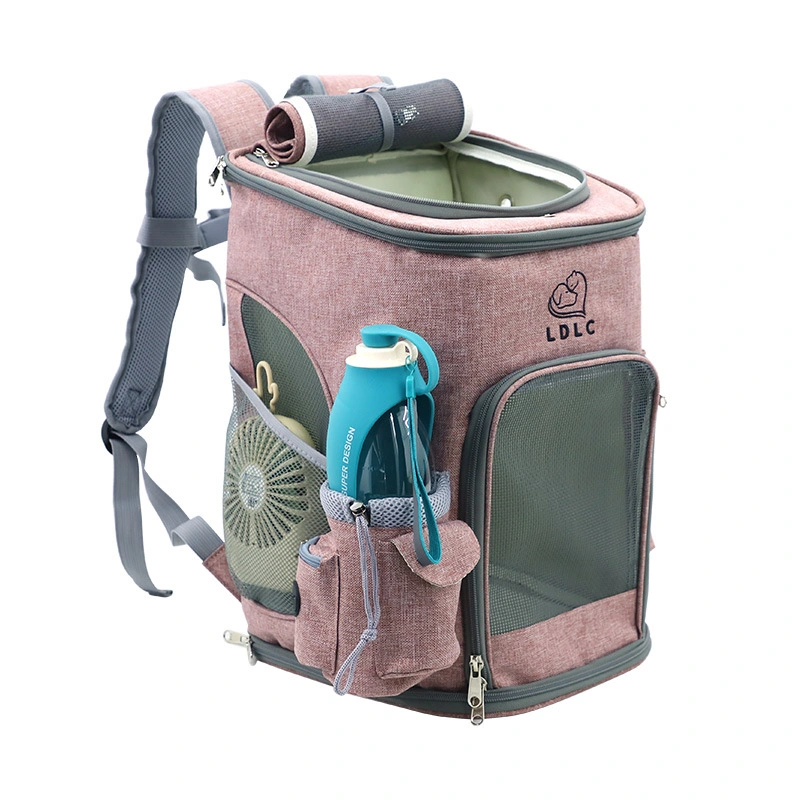 Spot Upgraded Version of Cross-Border Pet Bag Foldable Environmental Protection Breathable Pet Backpack Pet out Cat Bag