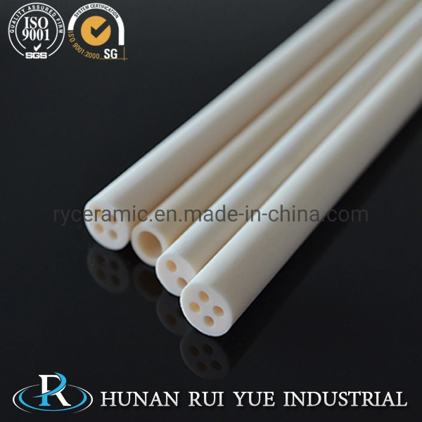 Thermocouple Pipe Insulator 99 Alumina Ceramic Tube