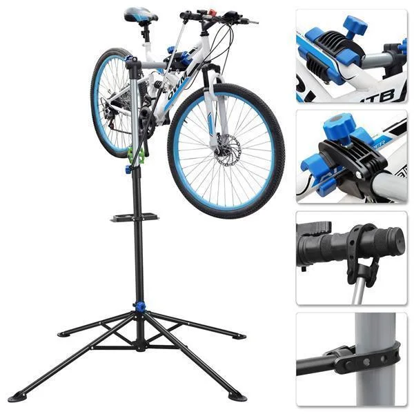 Verstellbarer Fahrradreparaturständer Fahrrad-Bodendisplay Fahrrad-Arbeitsständer