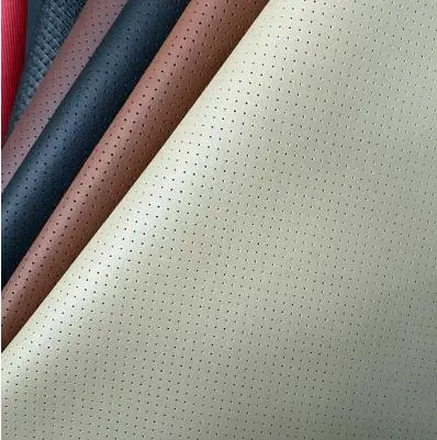 Synthetic Faux Leather Fabric PVC for Car/Sofa Decoration Rexin Leather Fabric