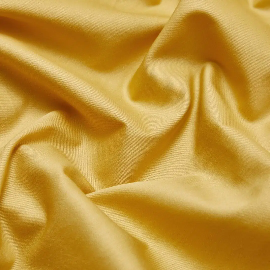 Customizable 100% Cotton Yellow Quilt Comforter Cover King Size Fitted Bed Sheets Bedsheets Solid Color Coverlets Pillow Shams Premium Bedding Set Wholesale/Supplierr