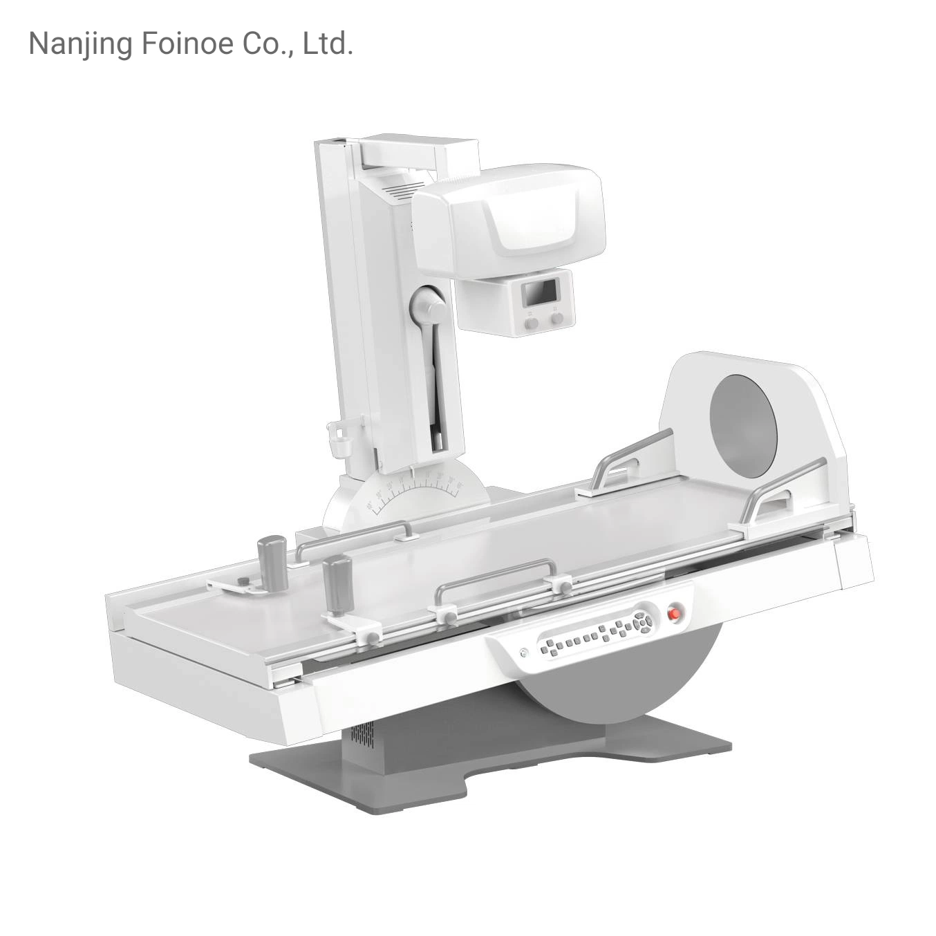 Fn-650mA-2 Portable Digital X Ray Equipment Radiology Design of Multifunctional Diagnosis with Rotating Pedal Ultra-Low Table