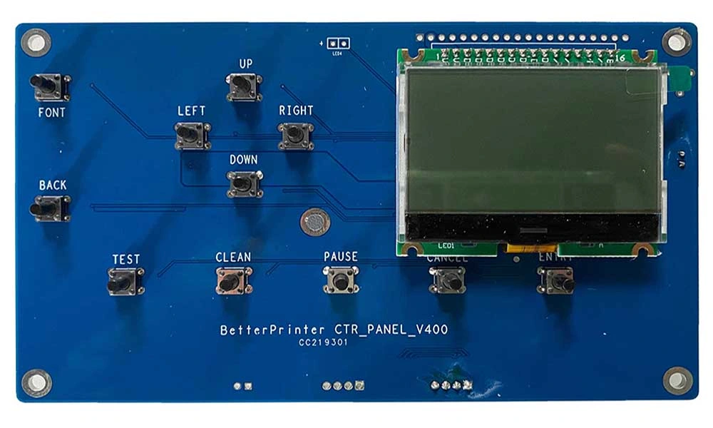 Direct Injection Printer Board USB2.0 Inkjet Board Kit 7610 Four Head Use for White Ink Pyrography Printer