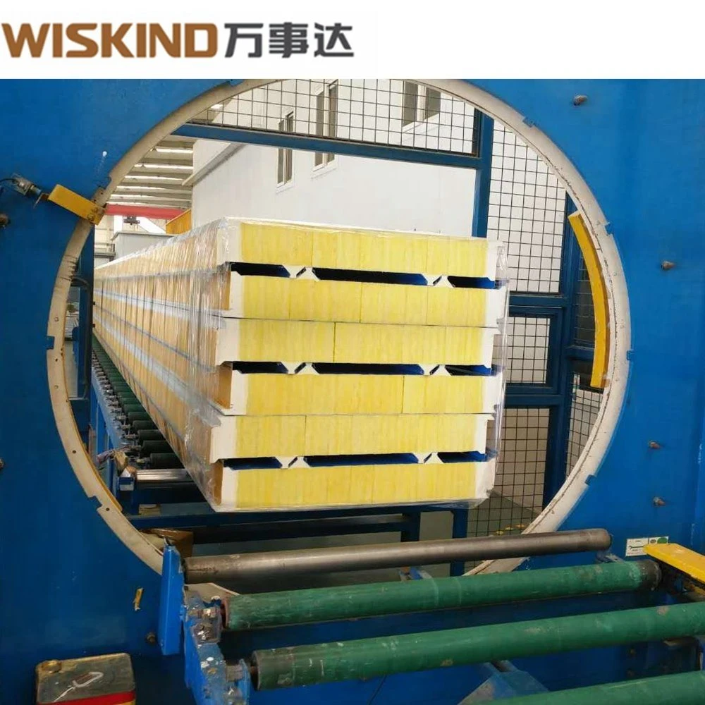 Rock Wool Sandwich Panel Roof Wall of Steel Structure with Good Fireproof