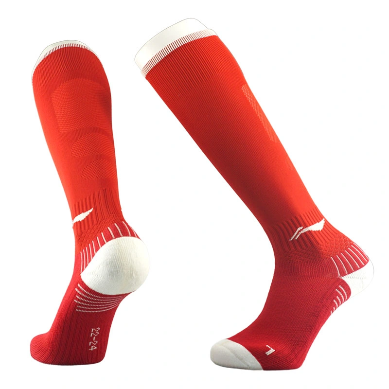 181147sk Knee High Compression Football Socks Cushion Soccer Socks