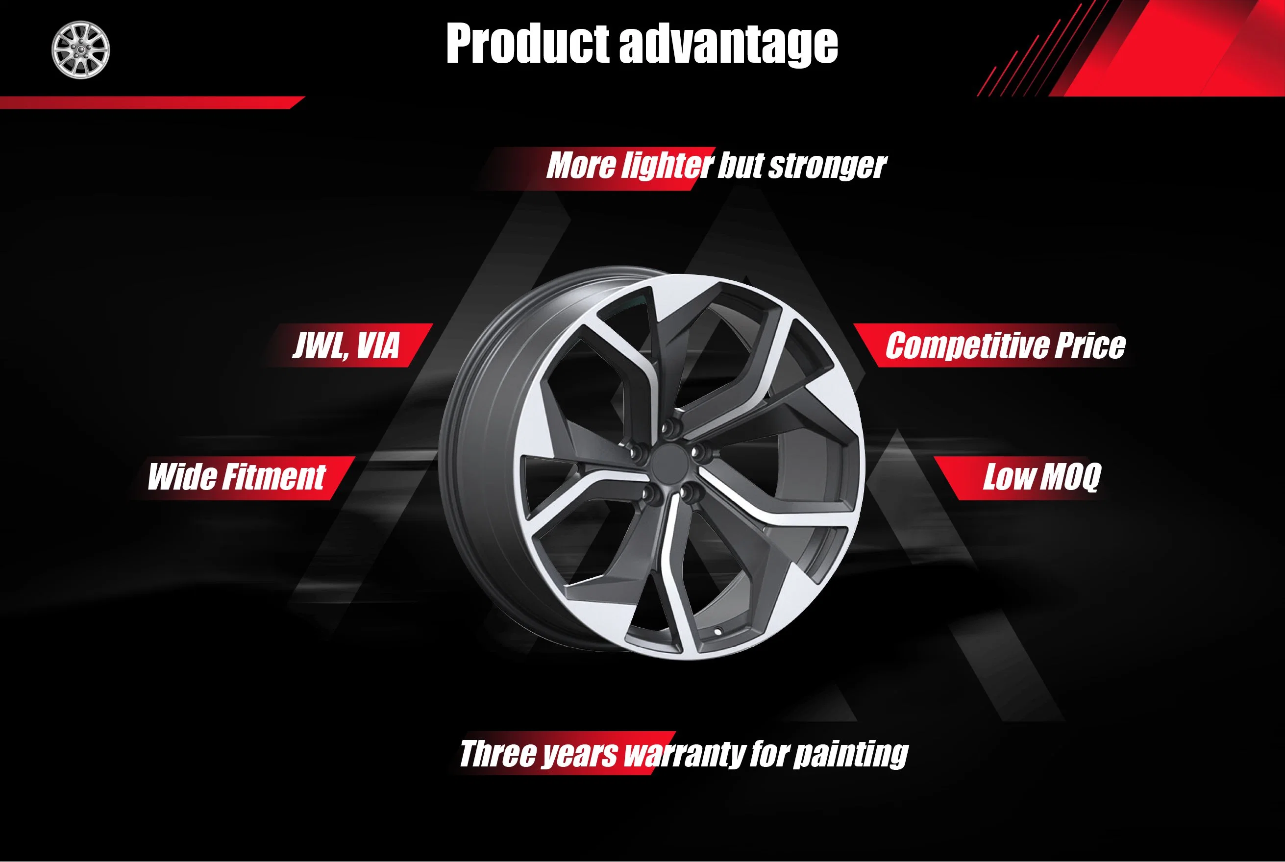 High quality/High cost performance  Hot Sale off-Road 4X4 Alloy Wheel Model Or005