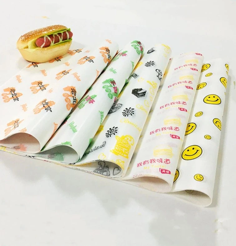 Customized Disposable Brown Take Away Fried Chicken Chips Kraft Food Packaging Paper