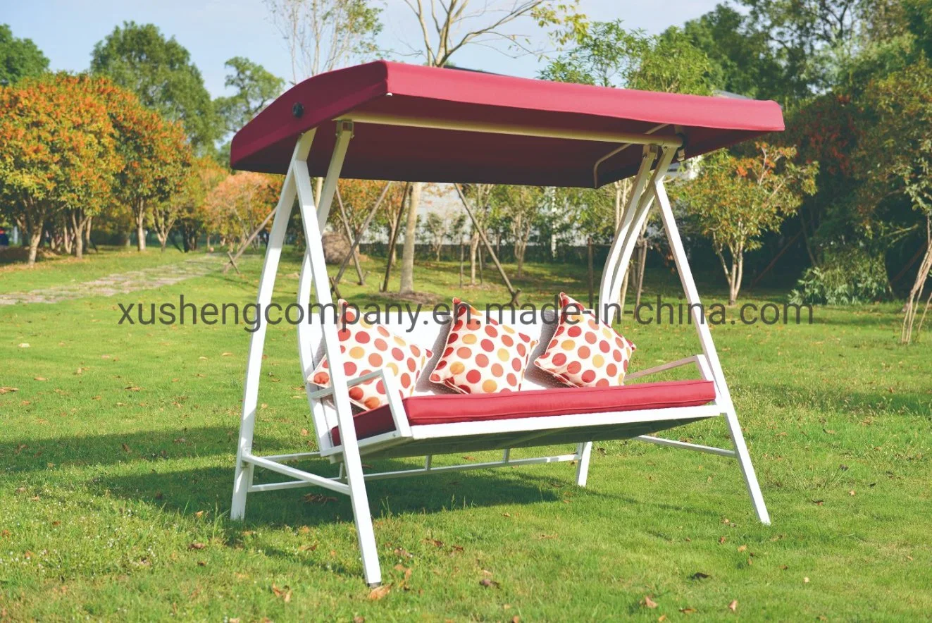 3-Seater Garden Leisure Metal Swing Chair-a Feet