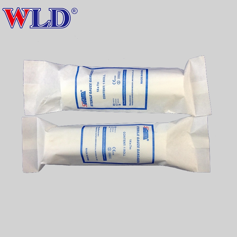 Best Quality Pure Cotton Hydrophilic Gauze Bandage for Medical Use