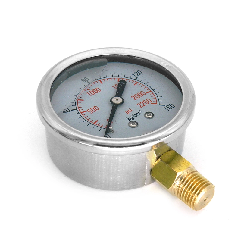 Cx-Pg-Tn Glycerin Filled Pressure Gauge (CX-PG-TN)