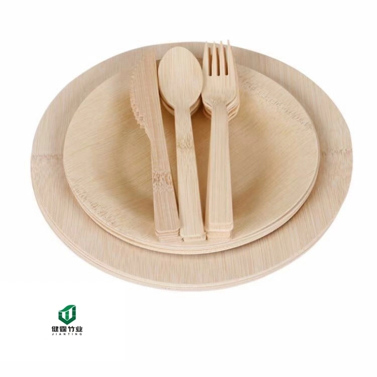 Biodegradable Disposable Plate for Restaurant Wood Plate