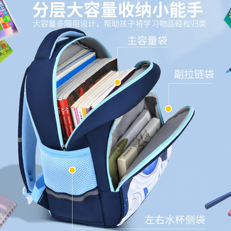 Zonxan Unicorn Primary School Bags for Girls Cute Waterproof Kids 3D Bag Student Girl Boys 6-12y Children School Backpack