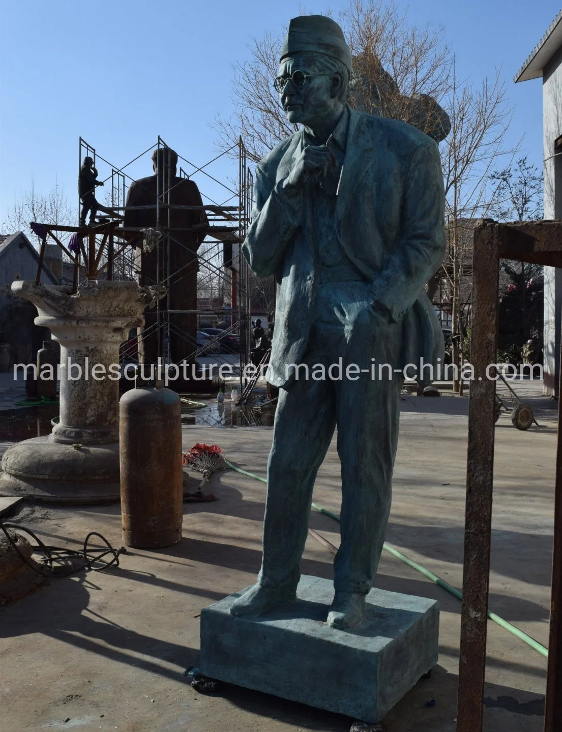 Estatua de Artesanía de metal personalizados Escultura de bronce de fundición&#160;(B054)