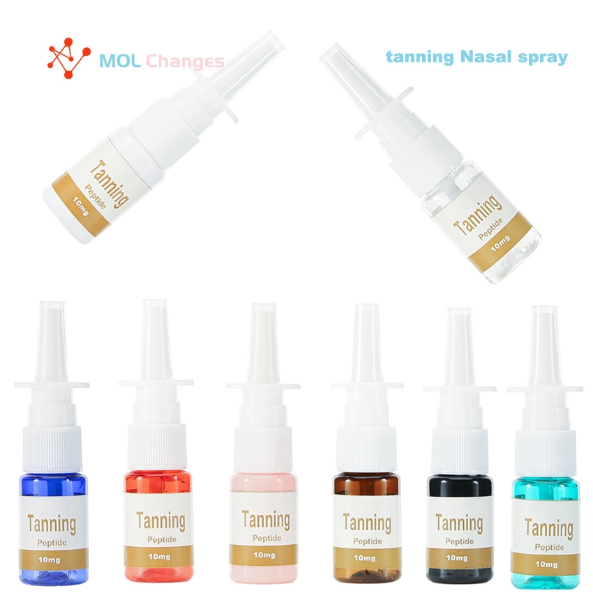 Wholesale/Supplier Factory Professional Tan Private Label Melanotan II Nasal Spray Pump Mt2 Nose Tanning Accelerator Self Tanner