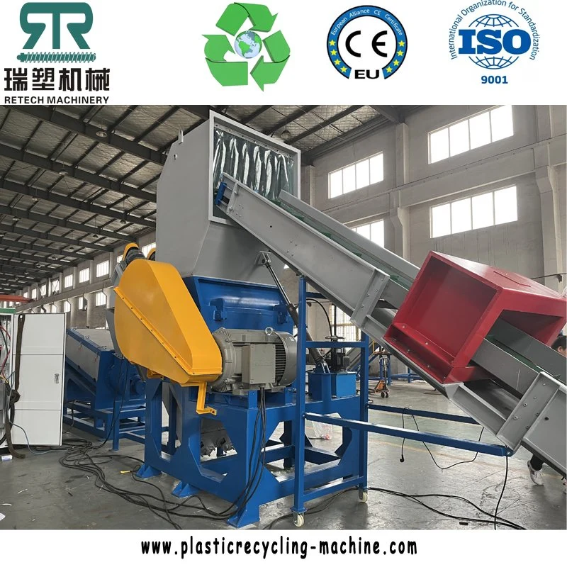 Vollautomatische PP PE HDPE Abfallflasche/Folie/gewebter Beutel/Raffia/Jumbo-Beutel-Reinigung Recycling Reinigungsmaschine Pelletiermaschine / Crusher / Grinder / Shredder Maschine