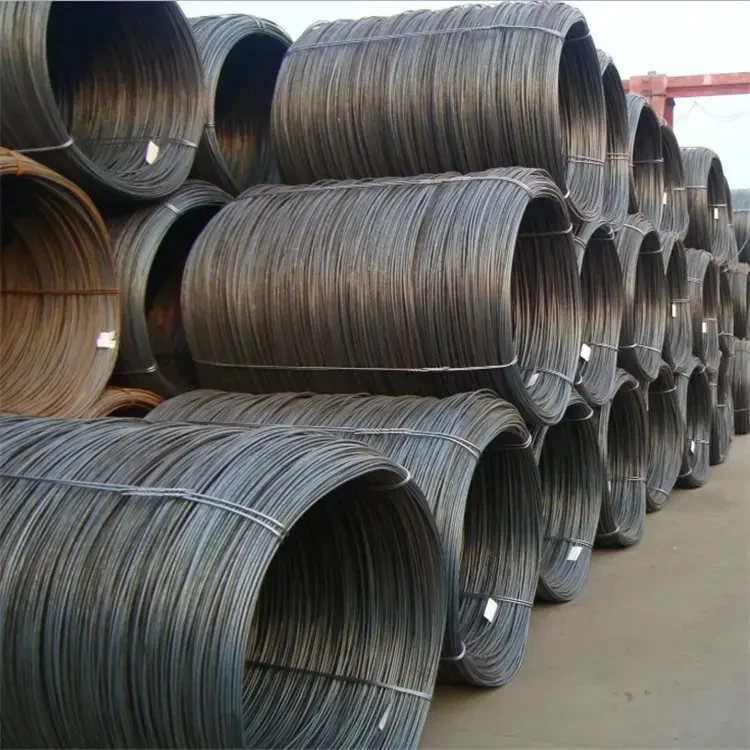 Hot Dipped Q195 5.5mm 6.5mm 8mm Wire Price Low Carbon Steel Wire Rod for Construction Materials Chinese Manufacture Supplier Bulk Inventory