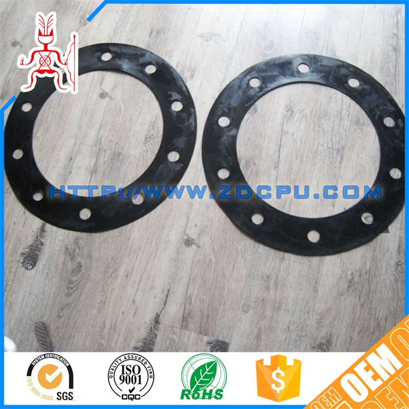 OEM Silicone Mechanical Seal Flat Rubber Ring Flange Sealing Gasket