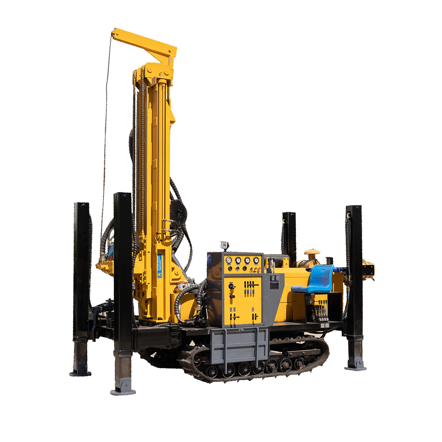 Factory Price 100m 130m 180 mm 200 mm Hydraulic Small Portable Mini Trailer Water Well Drilling Rigs Mine Drilling Rig