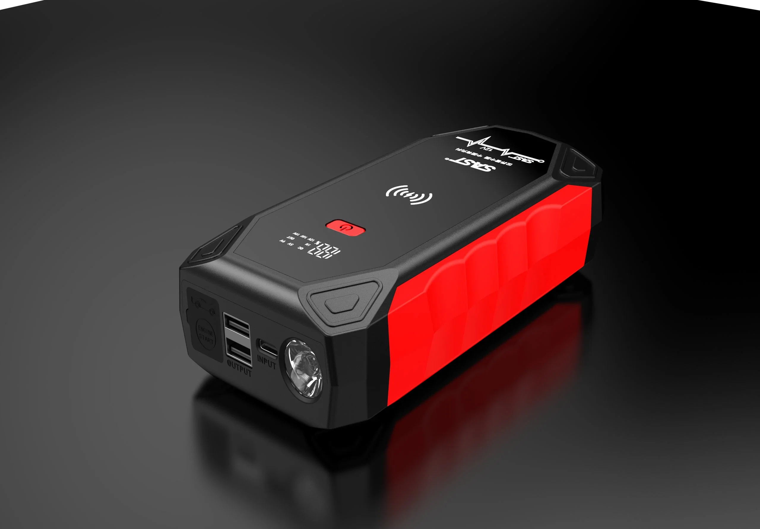 Battery Jump Starter with Wireless Car Jump Starter Battery Pack 1000A 20000mAh