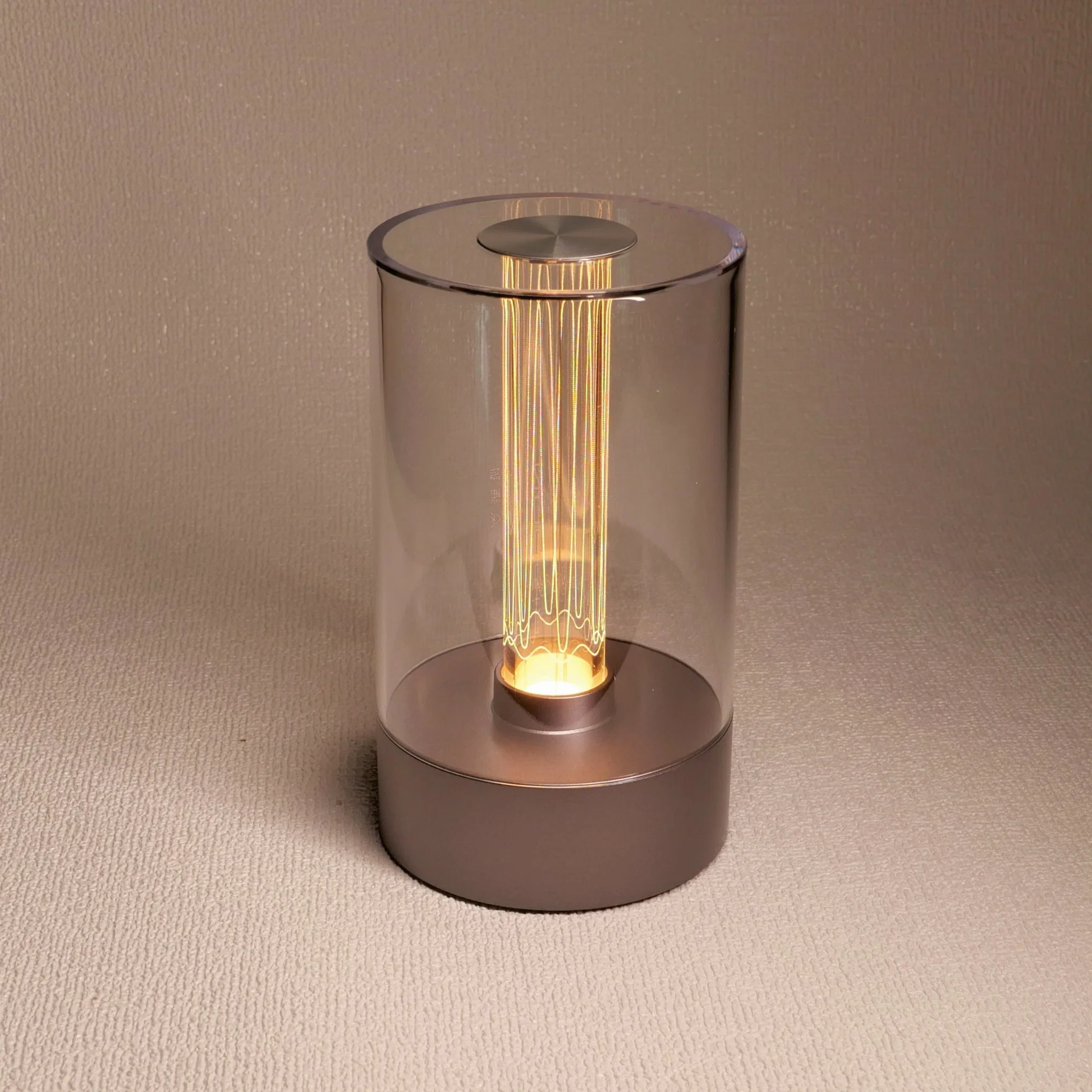 High quality/High cost performance Warm LED Battery Operated Aluminium Rechargeable Livingroom Bedroom Table Lamp