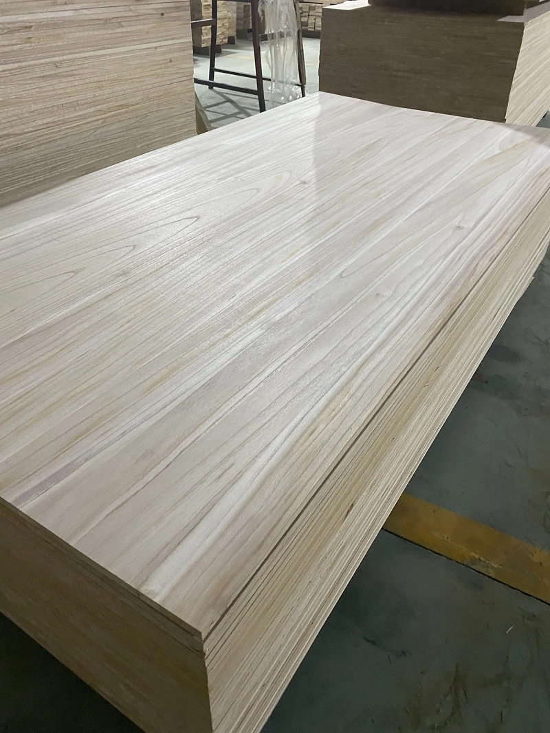 Natural Furniture Panel Paulownia Wood Joint Board