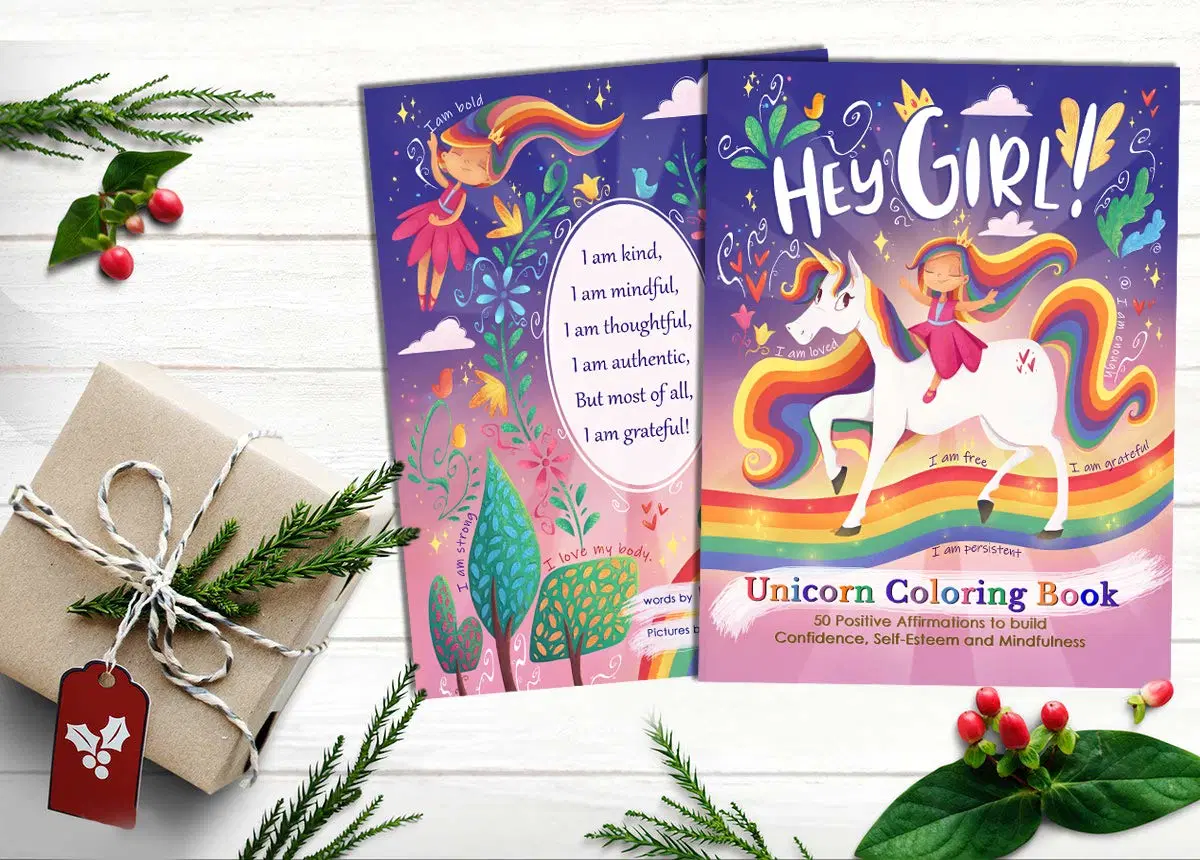 OEM Custom Children Softcover Paperback Unicorn Раскрашиваем книгу для детей