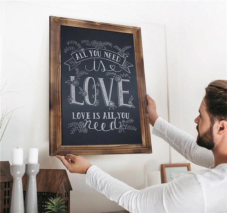 Wall Decoration Magnetic Smooth Writing Serface Black Chalk Board