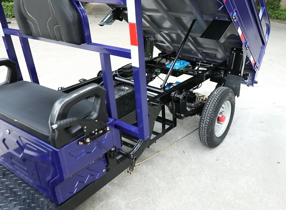 Tricycle électrique KINGSTAR, grande charge avec cabine, charge utile de 1 000 kg