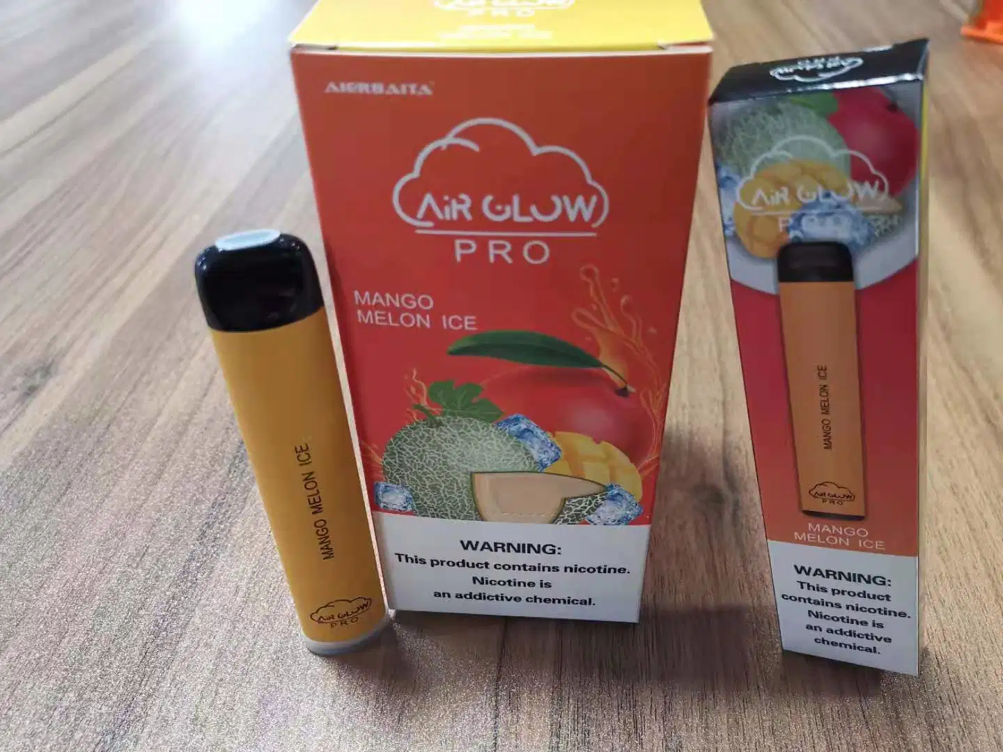 IPlay VAPE Air Glow PRO 1600 Puffs Disposable Electronic Cigarette VAPE con jugo 6,5ml