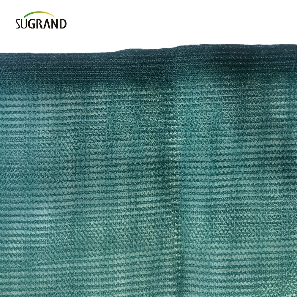 Density HDPE Green Color Olive Net with Eyelet Four Corners