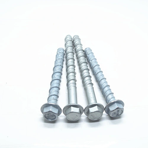 Flange Head Galvanized Cement Concrete Screws for Industry