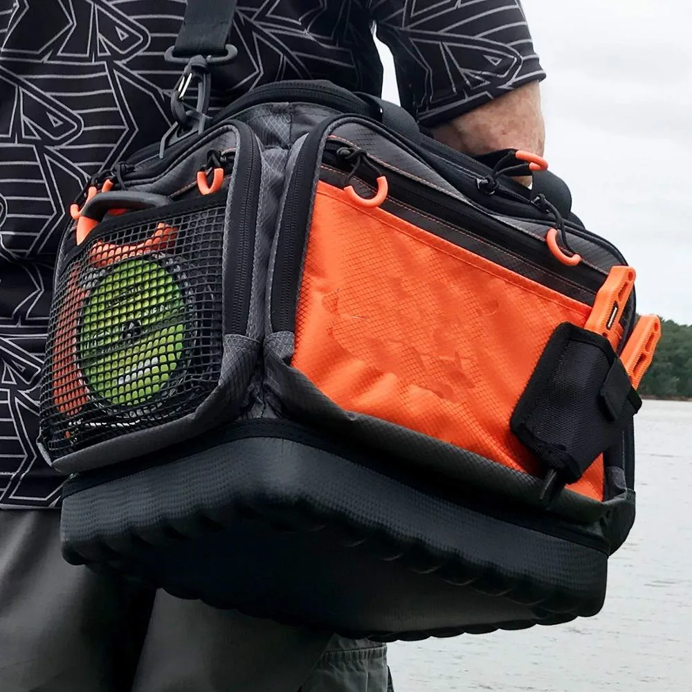 Bolsa de aparejos de pesca personalizadas Multi-Functiona aparejos de pesca Deportes al aire libre bolsa impermeable de almacenamiento de alimentos de peces de la herramienta de soporte del organizador de la bolsa mochila