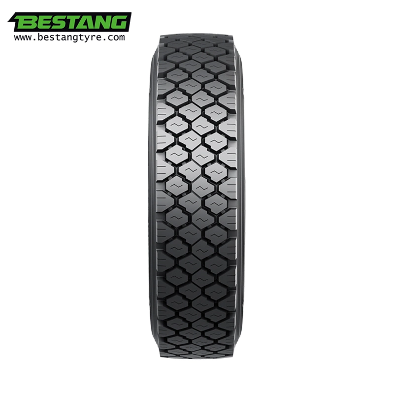 Meilleurs pneus de camion radiaux Bestang High Traction Bst37D 235/75r17.5 pour les roues motrices.