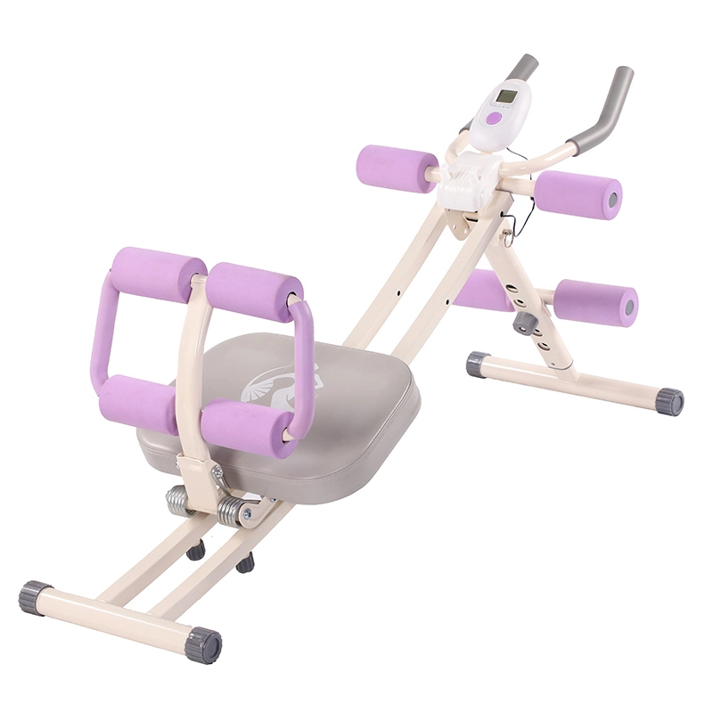 Ab Machine Exercise Equipment Bwith LCD Monitor