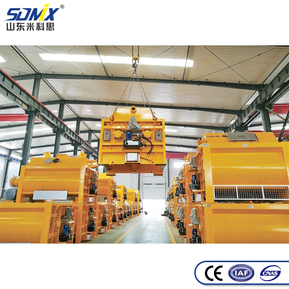 Yellow New Sdmix Naked Self Loading Concrete Mixer Construction Equipment