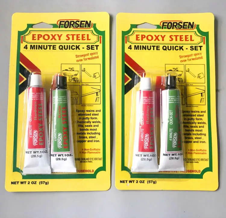 لاصق Epoxy Steel Epoxy AB السريع في الصين