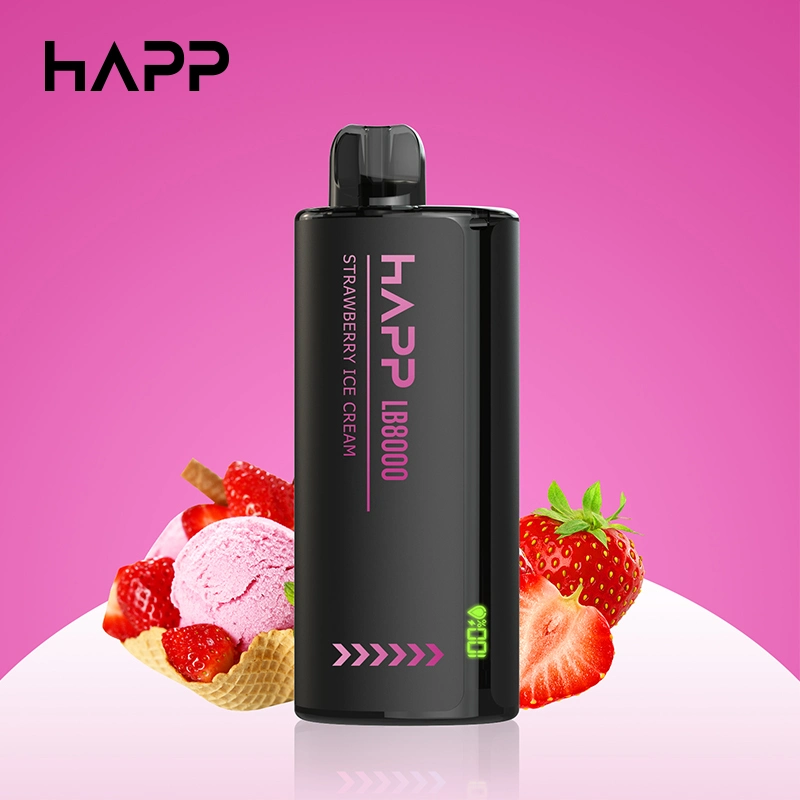 FACTORY Direct Оптовая торговля HAPP 8000puffs одноразовый Pure Smoke Electronic Smoking E Прикуриватель