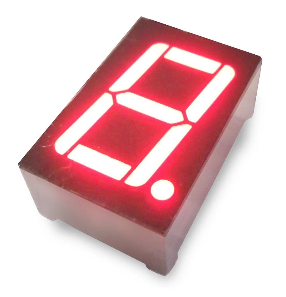 Super Bright 1.8 Inch 1 Digit 7 Segment LED Display