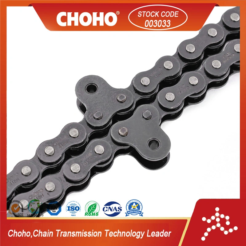 Lifting Chain Stainless Steel Timing Chain Link Short Link Alloy ISO/TUV/SGS Rice Harvester Roller Chain