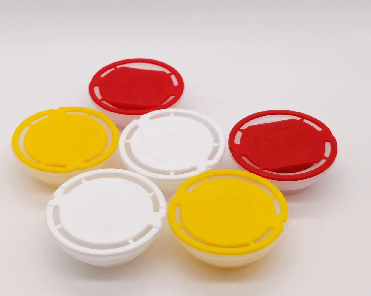 57mm Black Pour Lids Red HDPE High quality/High cost performance  Plastic Cap