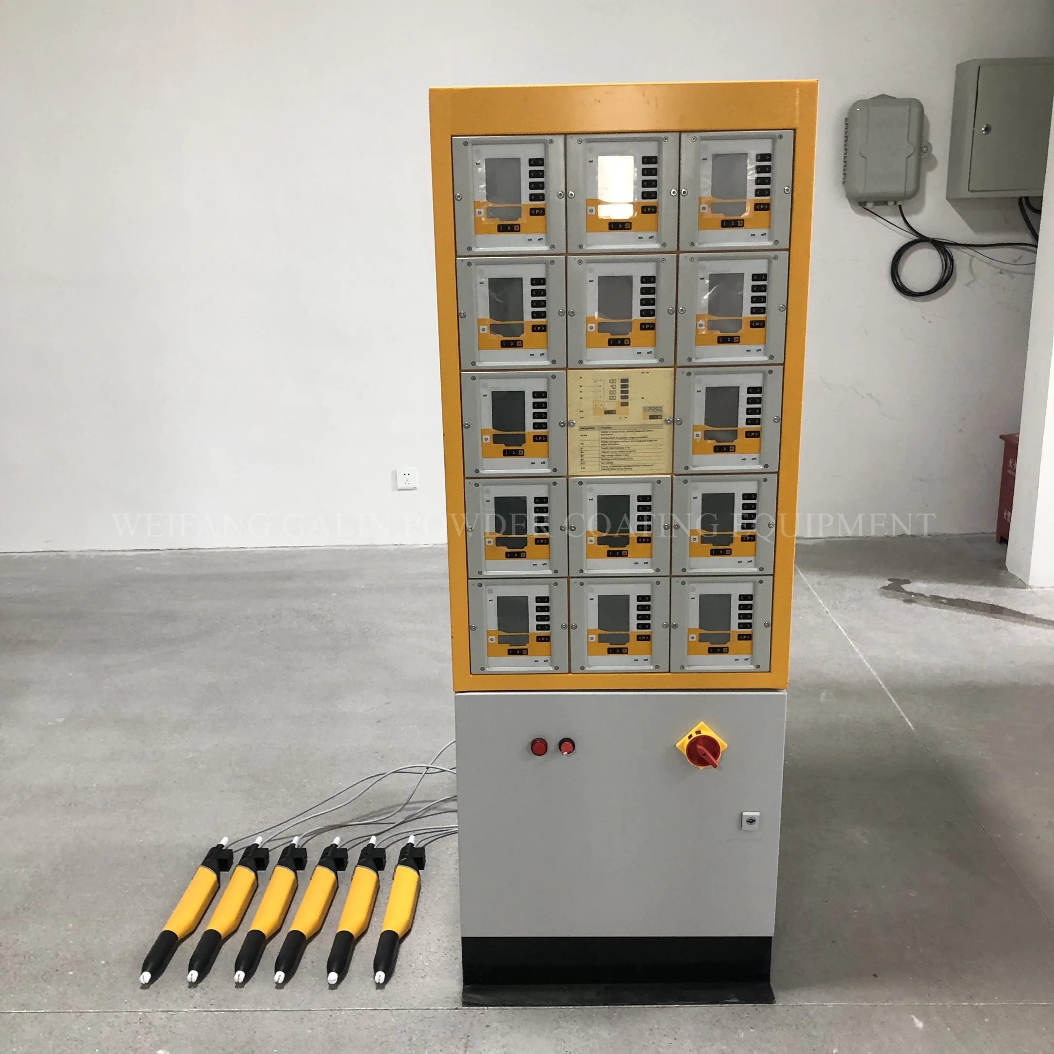 Galin LCD /PLC / Pulverbeschichtungssystem mit automatischem Pulver Beschichtungspistole