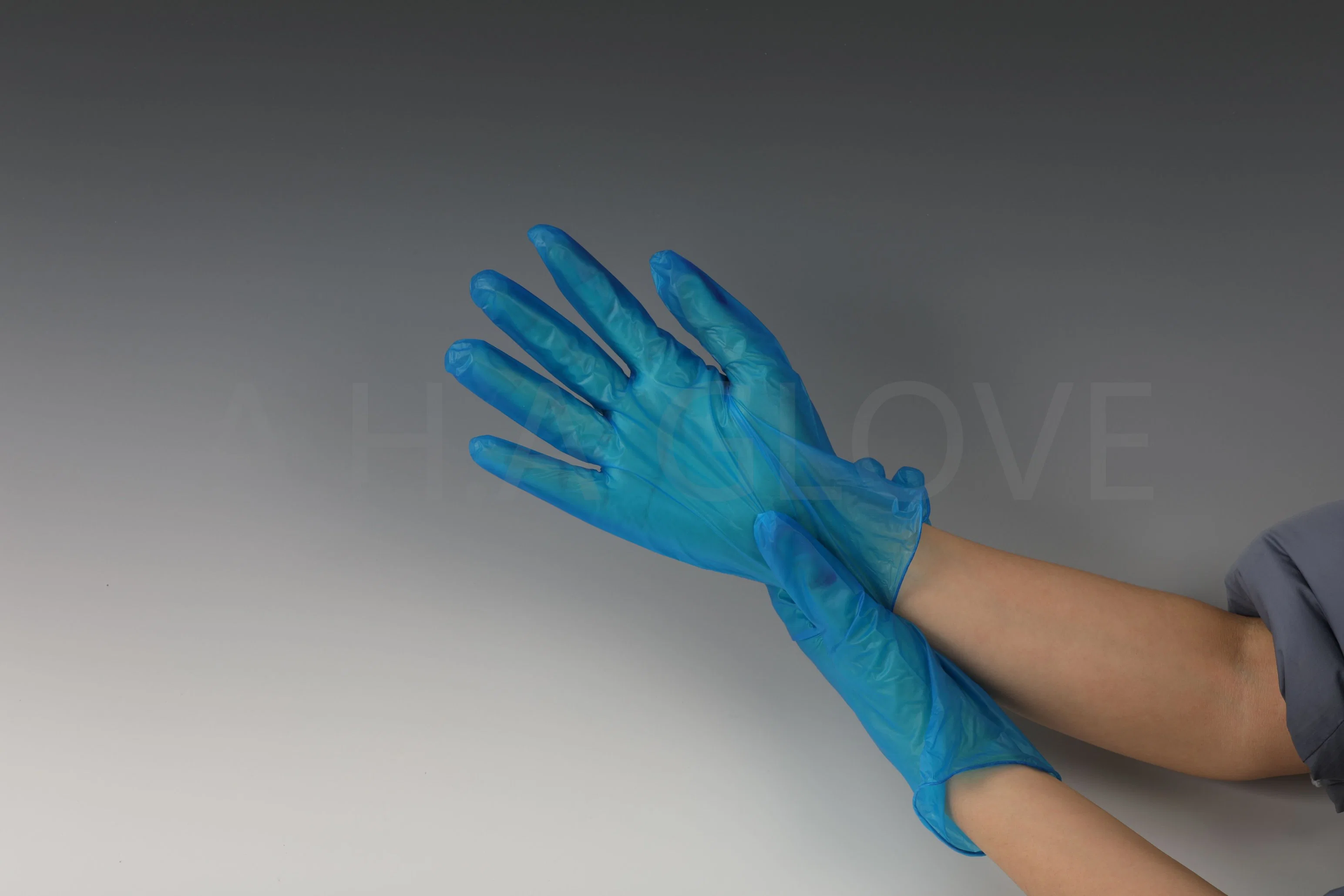 Disposable Vinyl PVC Plastic PE Nitrile Gloves for Medical Examination Health Care