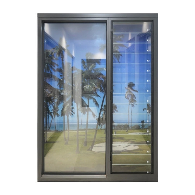 Hurricane Adjustable Aluminum Glaze Price Louvre Glass Windows