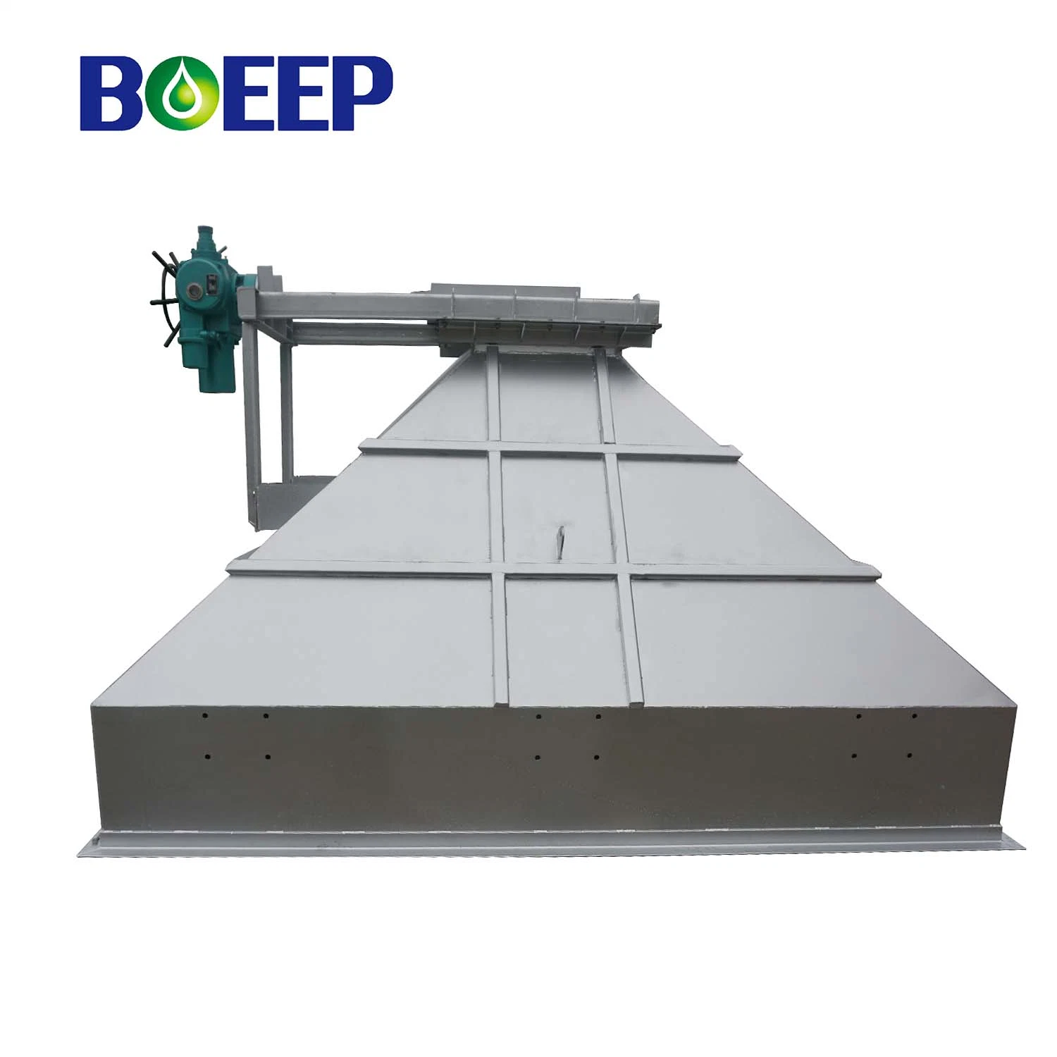 Mechanical Sludge Cake Feed Hopper for Wastewater Treatment System