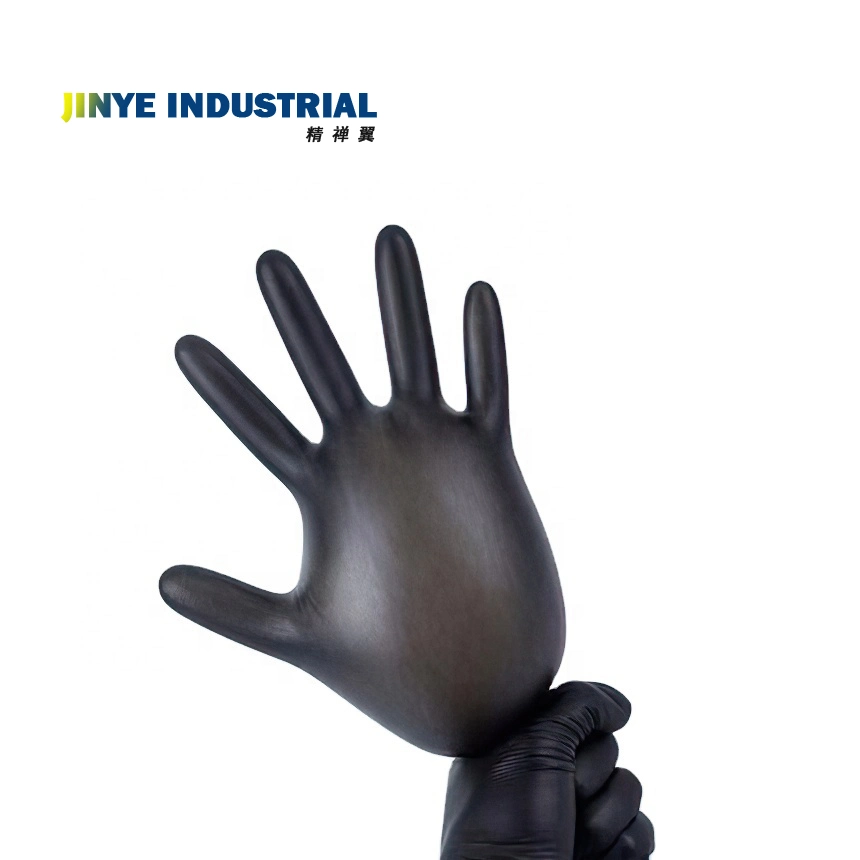 Водонепроницаемые перчатки из нитрилового нитрила, цвет сенсорный экран, синий, одноразовые Нитриловые перчатки