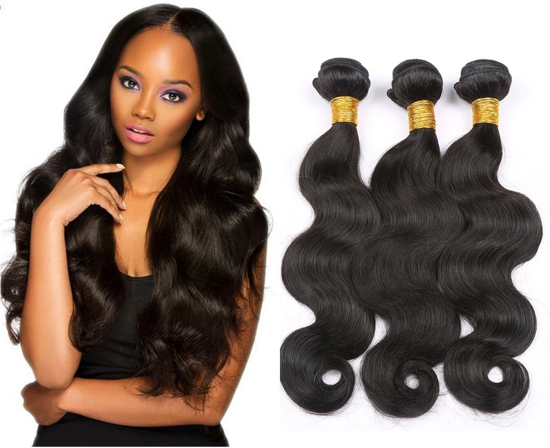 Kbeth Body Wave Bundles with Closure for Black Women 2021 Fashion Charming 100% Remy Brazilian China Hair Weaving