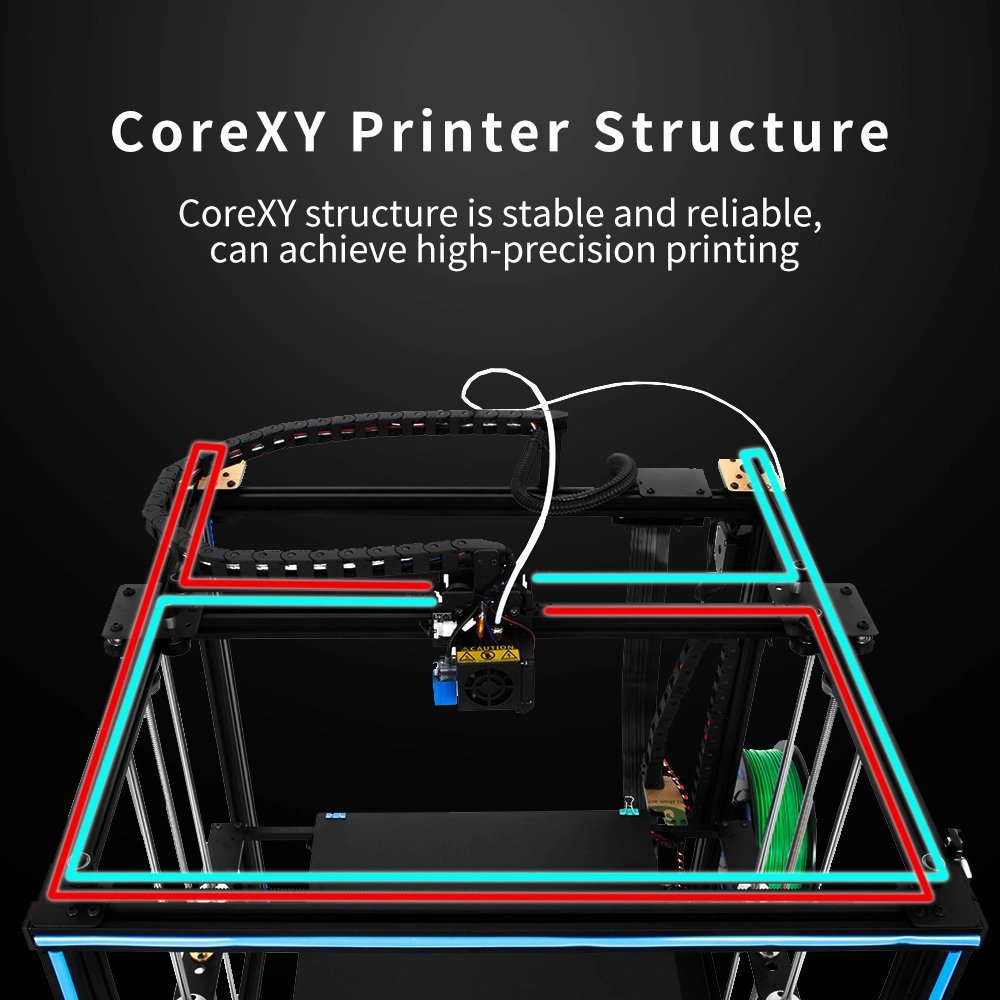 Yousu 3D Industrial Grade Educational 3D Printers Large Print Size 400*400*400mm