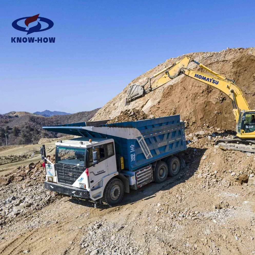 Nke90c 90 Tons Grade 350kwh Charging Mining Electric Dump Truck Price